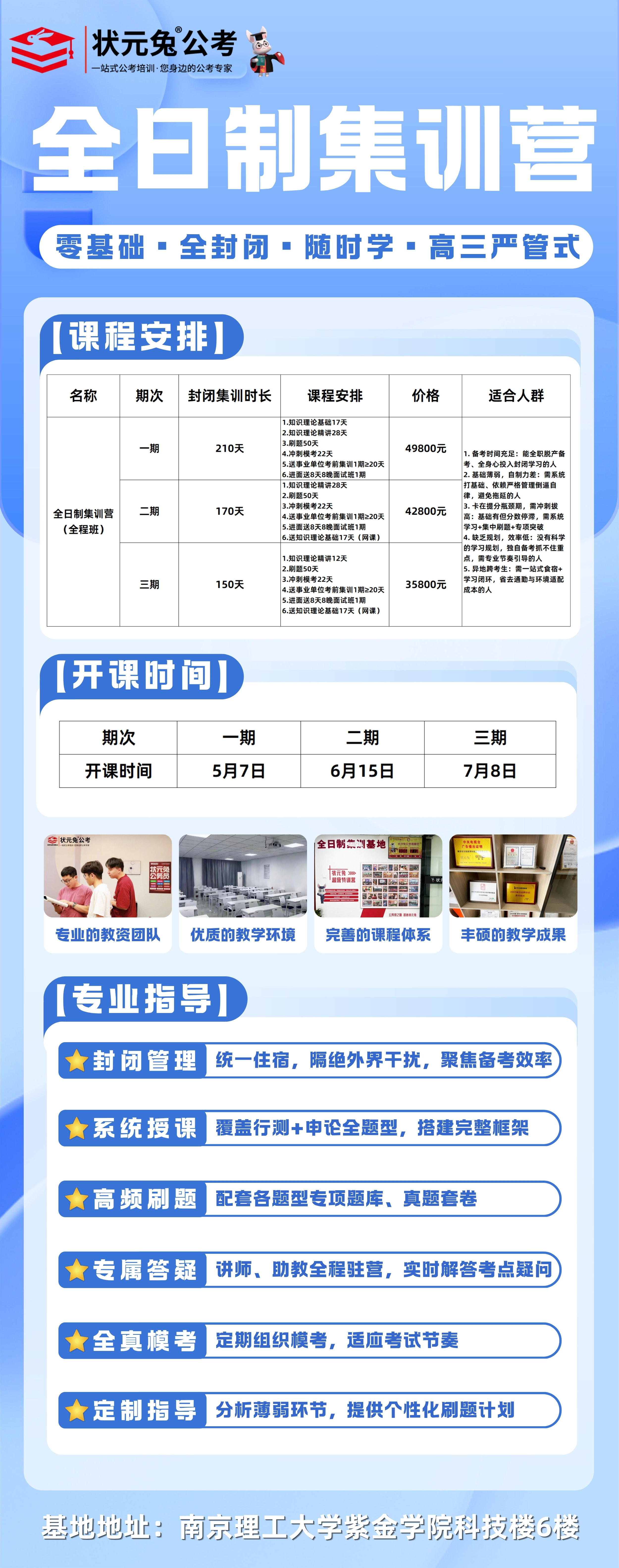 状元兔公考全日制集训营完整原图