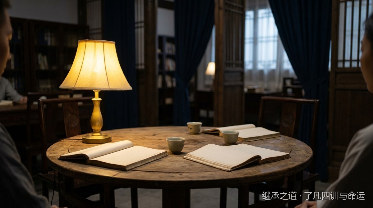 继承之道《了凡四训》的“了凡之夜”是什么?从知到行共话命运改变的晚间场
