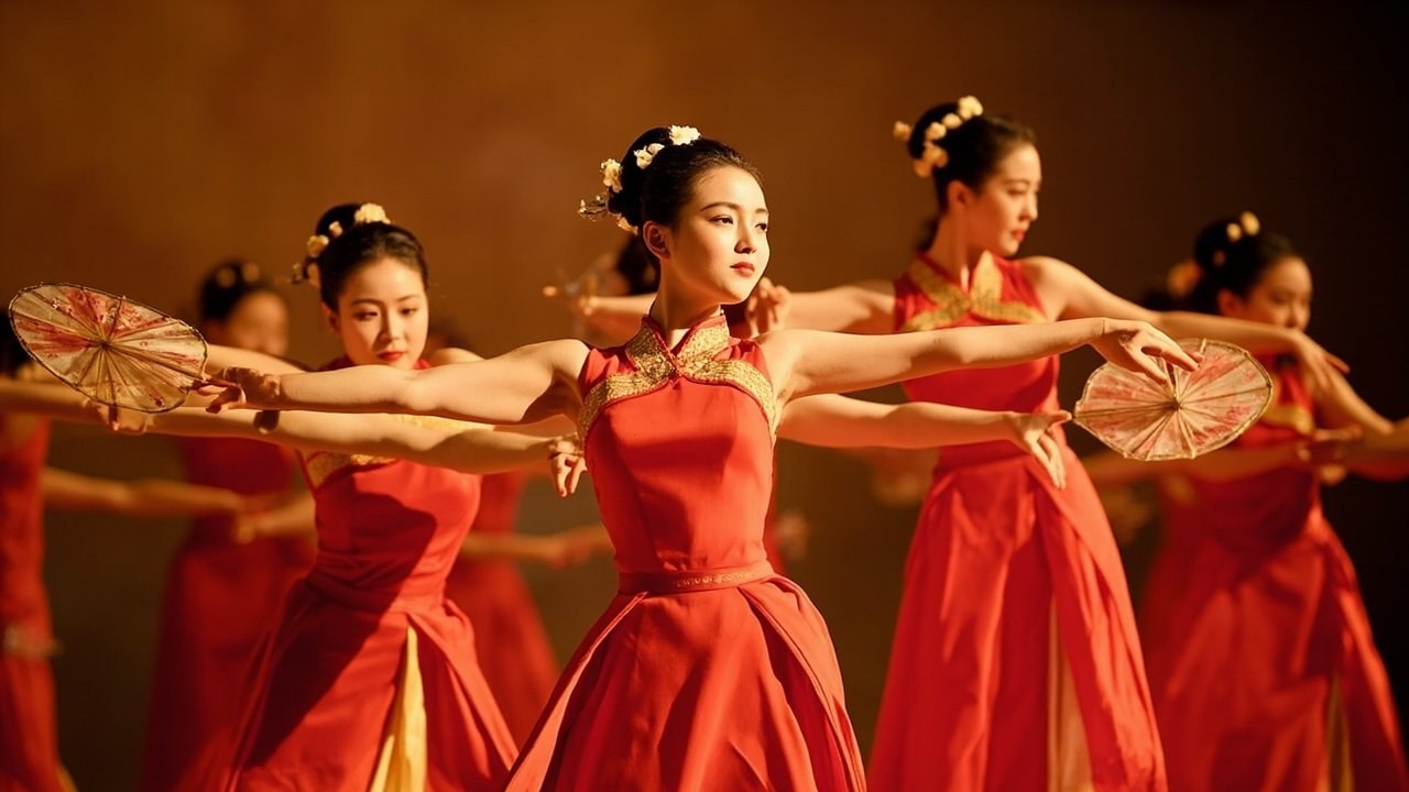 单位旗袍队表演节目怎么排？风尚圈师资班成品组合与道具排练