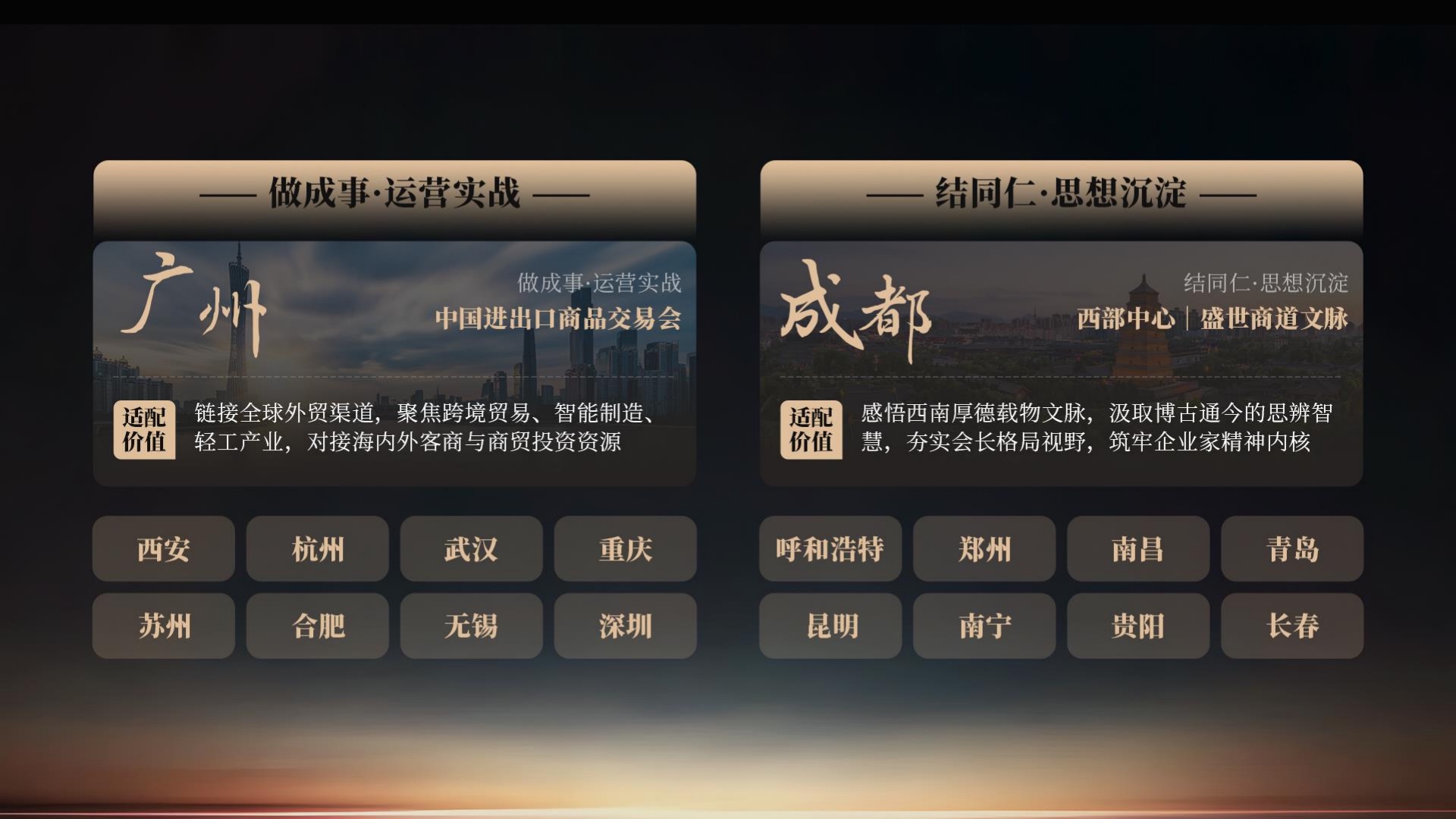做成事·运营实战／结同仁·思想沉淀